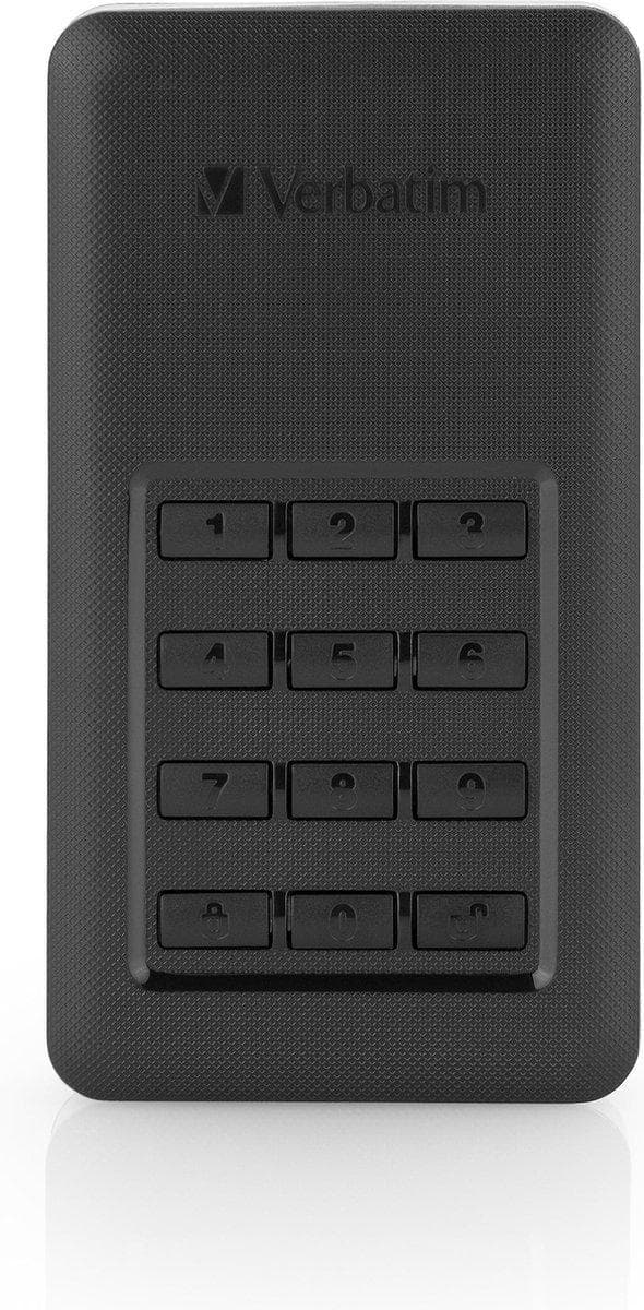 STORE N GO Secure SSD 250GB m tastatur iht