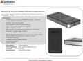 Miniatyrbillede 4 af 8: STORE N GO Secure SSD 250GB m tastatur iht