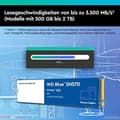 Miniatyrbillede 4 af 6: WD Blue SN570 NVMe SSD WDS200T3B0C - SSD - 2 TB - intern - M.2 2280 - PCI Express 3.0 x4 (NVMe)