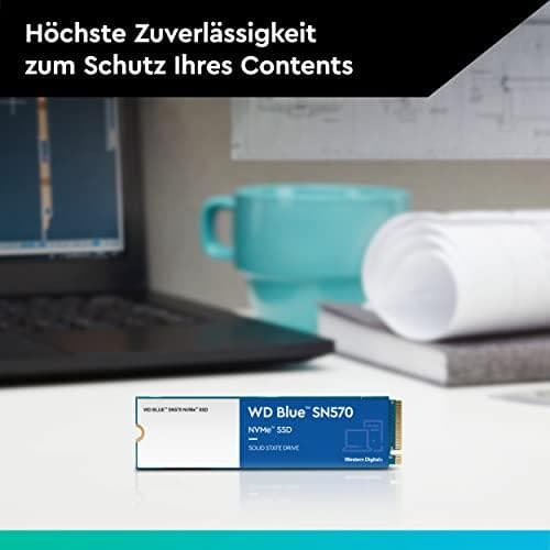 WD Blue SN570 NVMe SSD WDS200T3B0C - SSD - 2 TB - intern - M.2 2280 - PCI Express 3.0 x4 (NVMe)