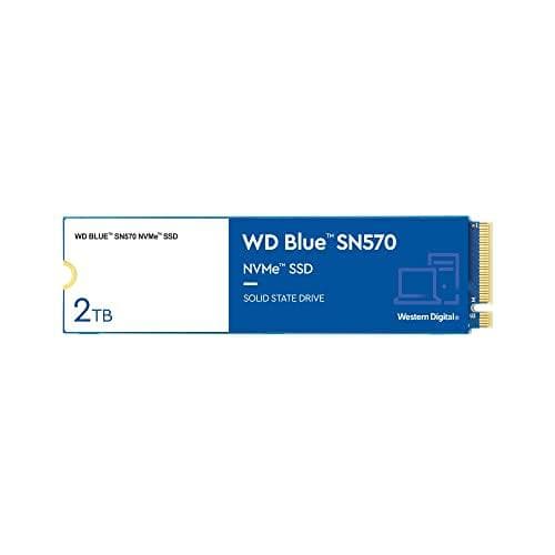 WD Blue SN570 NVMe SSD WDS200T3B0C - SSD - 2 TB - intern - M.2 2280 - PCI Express 3.0 x4 (NVMe)