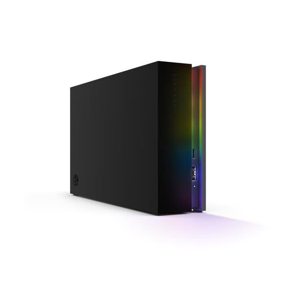 Seagate FireCuda STKK8000400 - Kiintolevy - 8 TB - ulkoinen (kiinteä) - USB 3.2 Gen 1 - 7200 rpm - 3 vuoden Seagate Rescue -tietojen palautus