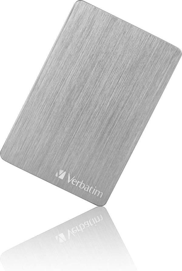 Verbatim Store 'n' Go ALU tunn mobil hårddisk 1TB Silver