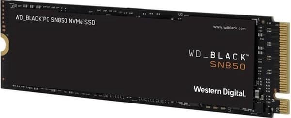 Western Digital Black SN850 - Intern SSD - Uden Heatsink - 500GB M.2