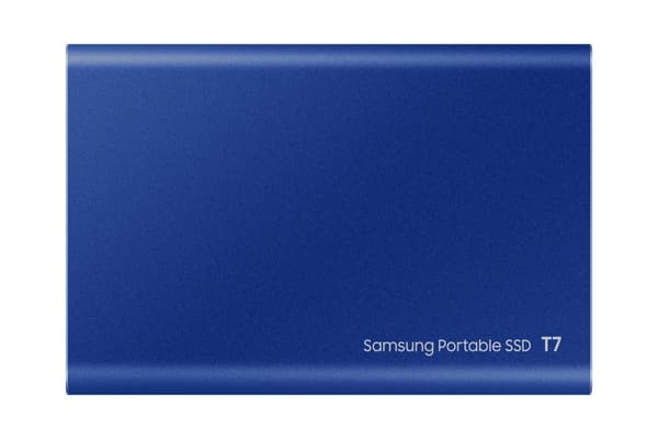 Samsung Portable SSD T7 - ​​​​1TB - Blå