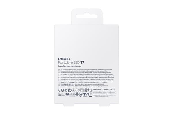 Samsung Portable SSD T7 - ​​​​1TB - Blå