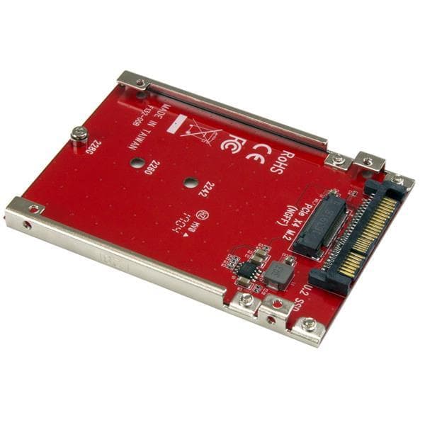 StarTech.com M.2 Drive to U.2 (SFF-8639) isäntäsovitin M.2 PCIe NVMe SSD -levyille