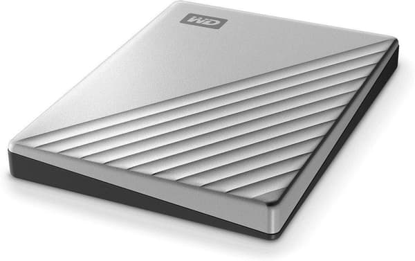 Western Digital My Passport Ultra for Mac ulkoinen kovalevy 5TB hopea