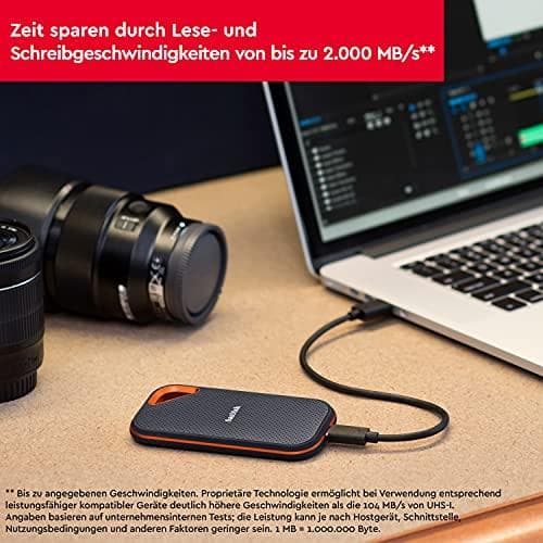 SanDisk Extreme Portable SSD ekstern harddisk