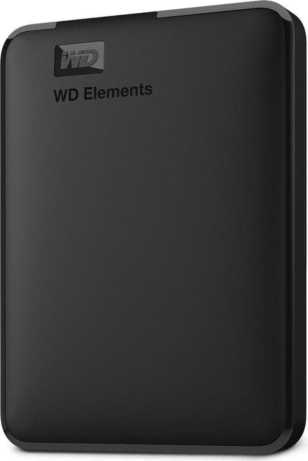 Western Digital Elements SE ekstern harddisk 5000 GB Sort