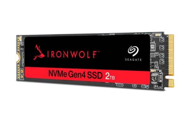 Seagate IronWolf 525 ZP2000NM3A002 - SSD - 2 TB - sisäinen - M.2 2280 - PCI Express 4.0 x4 (NVMe) - 3 vuoden Seagate Rescue -tietojen palautuksella