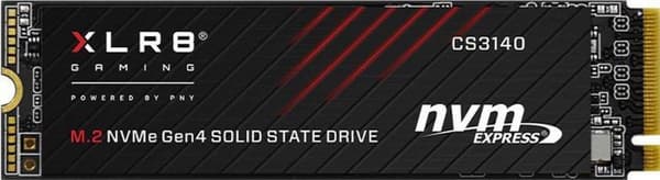 PNY 1 TB XLR8 CS3140 - Solid State-drev - 1 TB - internt - M.2 2280 - PCI Express 4.0 x4 (NVMe) - 256-bit AES
