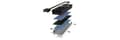 Miniatyrbillede 3 af 4: RaidSonic ICY BOX IB-M2HS-70 - Solid State Drive Køler - Sort