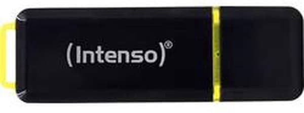 Intenso USB-minne 256 GB USB 3.2 Gen 2 (USB 3.1) Svart, Gul 3537492