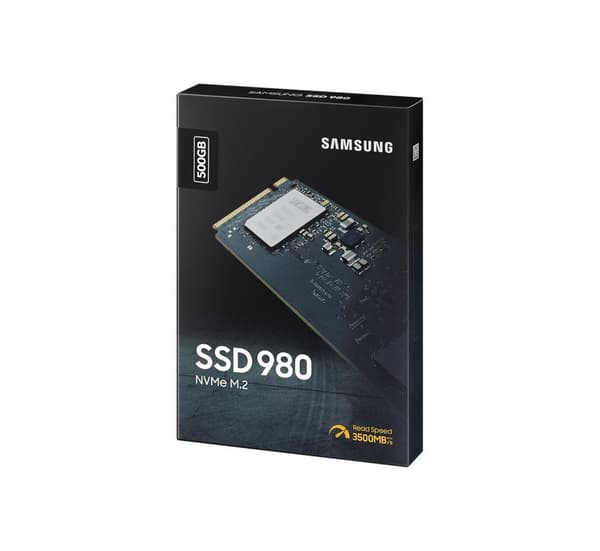 Samsung 980 - M.2 Intern SSD - NMVE - 500GB