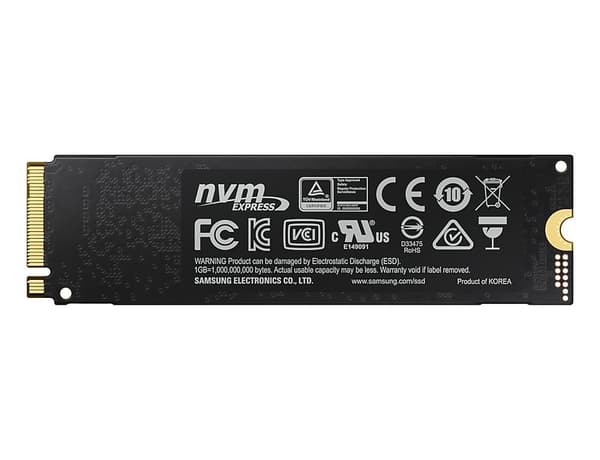 Samsung SSD M.2 PCI-E NVMe 970 EVO Plus - 1TB - B2B-modell i neutral förpackning (MZ-V7S1T0E)