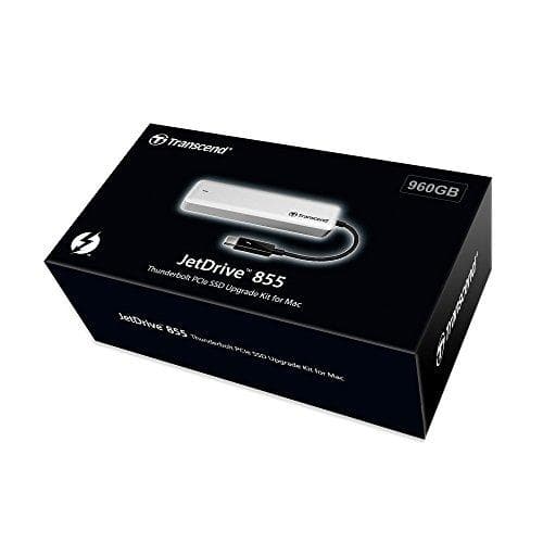 Transcend JetDrive 855 - SSD - 960 Gt - ulkoinen (kannettava) - NVMe (NVMe) - Thunderbolt