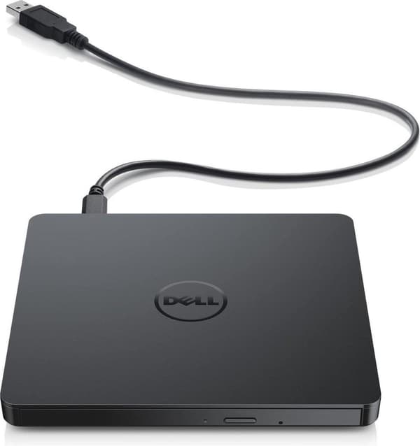 Dell Slim DW316 - enhet - DVD+/-RW (+/-R DL) / DVD-RAM - 8x/8x/5x - USB2.0 - extern - för Inspiron 14 54XX, 15 55XX, 17 5758, OptiPlex 3020, 9020, Vos