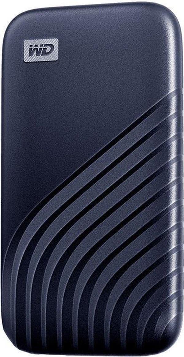 Western Digital My Passport SSD - Extern SSD - 1TB Midnight Blue