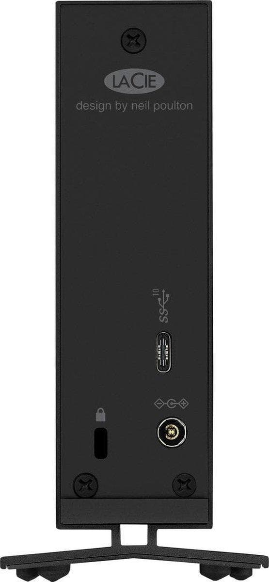 LaCie d2 Professional STHA10000800 - Harddisk - 10 TB - ekstern (desktop) - USB 3.1 (USB-C-stik) - med Seagate Rescue Data Recovery