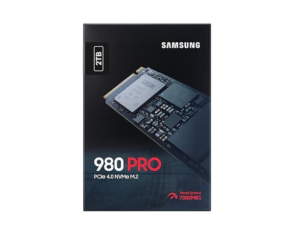 Samsung 980 PRO NVMe - Intern SSD M.2 PCIe - 2 TB