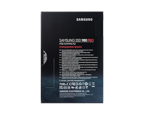 Samsung 980 PRO NVMe - Intern SSD M.2 PCIe - 2 TB