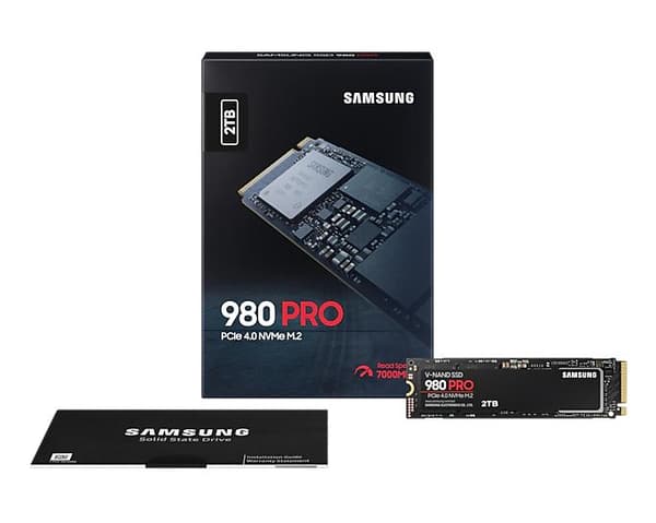 Samsung 980 PRO NVMe - Intern SSD M.2 PCIe - 2 TB