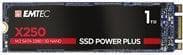 EMTEC:n sisäinen SSD M2 SATA x250 1TB Power Plus 3D NAND