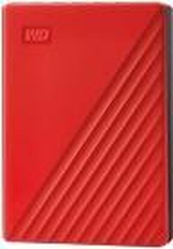 Western Digital My Passport - Ulkoinen kovalevy - 4 TB punainen