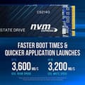 Miniatyrbillede 3 af 6: PNY CS2140 M280CS2140-500-RB 500GB M.2 NVMe Gen4 x4 SSD