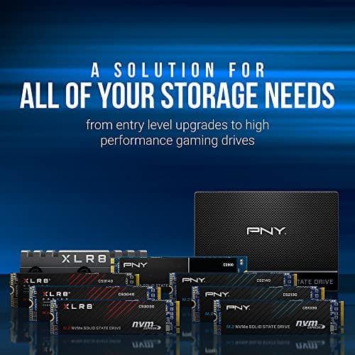 PNY CS2140 M280CS2140-500-RB 500GB M.2 NVMe Gen4 x4 SSD