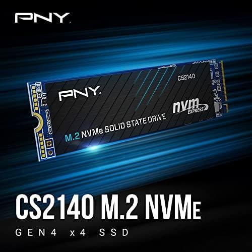 PNY CS2140 M280CS2140-500-RB 500GB M.2 NVMe Gen4 x4 SSD