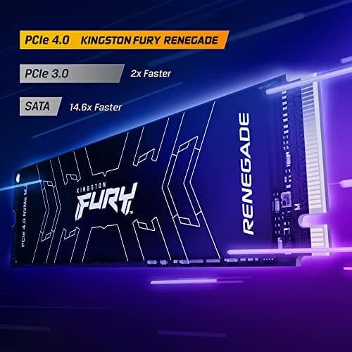 Kingston FURY Renegade - SSD - 4 TB - intern - M.2 2280 - PCI Express 4.0 (NVMe)