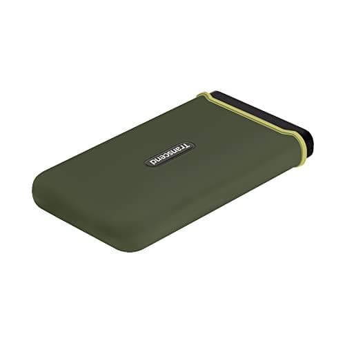 Transcend ESD380C - SSD - 2TB - extern (bärbar) - USB 3.2 Gen 2x2 - Militärgrön (TS2TESD380C)