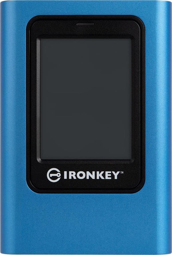 IronKey Vault Privacy 80 - Ulkoinen SSD 960 Gt - Sininen