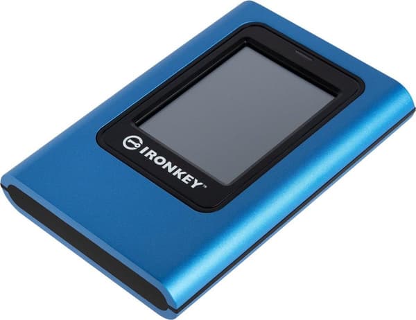 IronKey Vault Privacy 80 - Ulkoinen SSD 960 Gt - Sininen