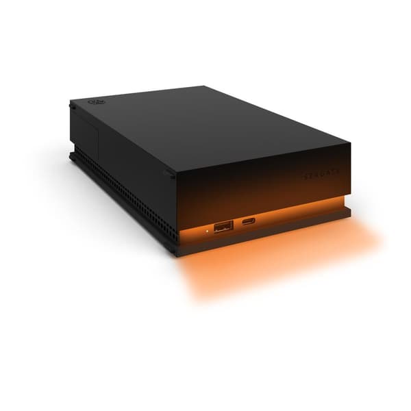 Seagate FireCuda STKK16000400 - Harddisk - 16 TB - ekstern (stationær) - USB 3.2 Gen 1 - 7200 rpm - med 3 års Seagate Rescue-datagendannelse