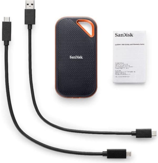 SanDisk Extreme Pro Portable SSD - Extern SSD - 1TB / 2 000 Mbps