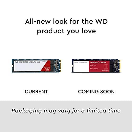 WD Red SA500 NAS SATA SSD WDS200T1R0B - SSD - 2TB - intern - M.2 2280 - SATA 6Gb/s (WDS200T1R0B)