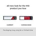 Miniatyrbild 5 av 6: WD Red SA500 NAS SATA SSD WDS200T1R0B - SSD - 2TB - intern - M.2 2280 - SATA 6Gb/s (WDS200T1R0B)