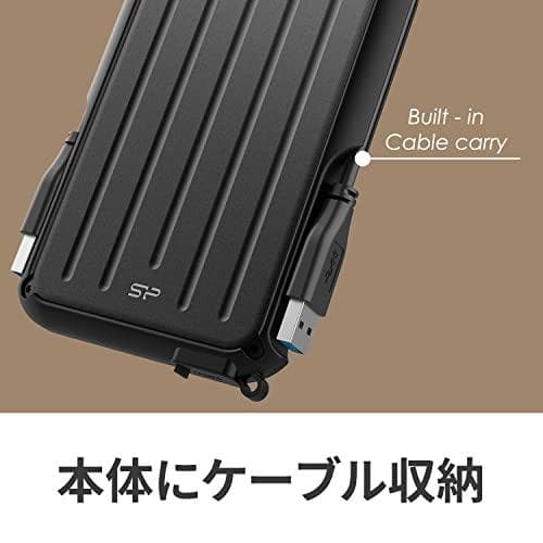 Silicon Power A66 ekstern harddisk 4000 GB Sort, Gul