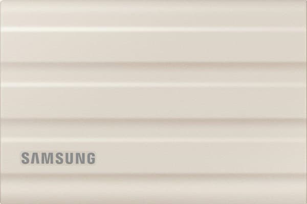 Samsung T7 Shield - Ekstern SSD - 2TB / Beige