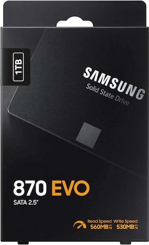 Samsung 870 EVO 2,5" 1000 GB Serial ATA III V-NAND