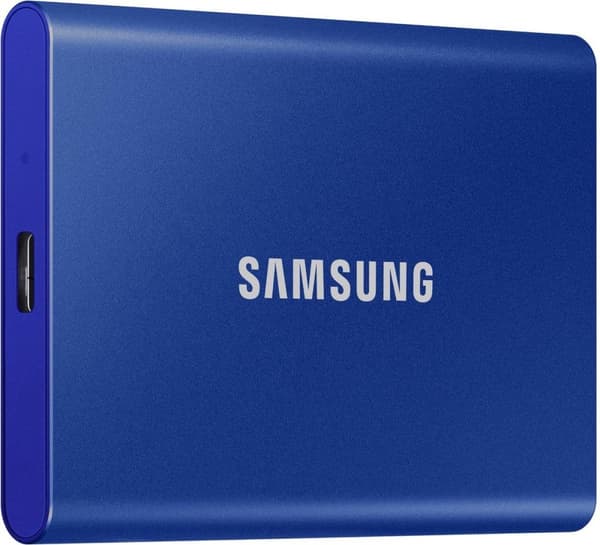 Samsung Portable SSD T7 - 2TB - Blå