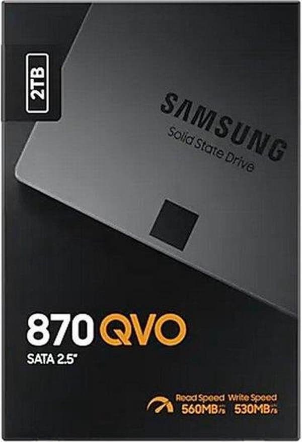 Samsung 870 QVO - 2,5 tuuman sisäinen SSD - 2TB
