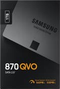 Pikkukuva 5 / 10: Samsung MZ-77Q1T0 2,5" 1000 Gt Serial ATA III QLC