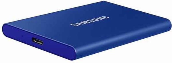 Samsung Portable SSD T7 - 1TB - Blå