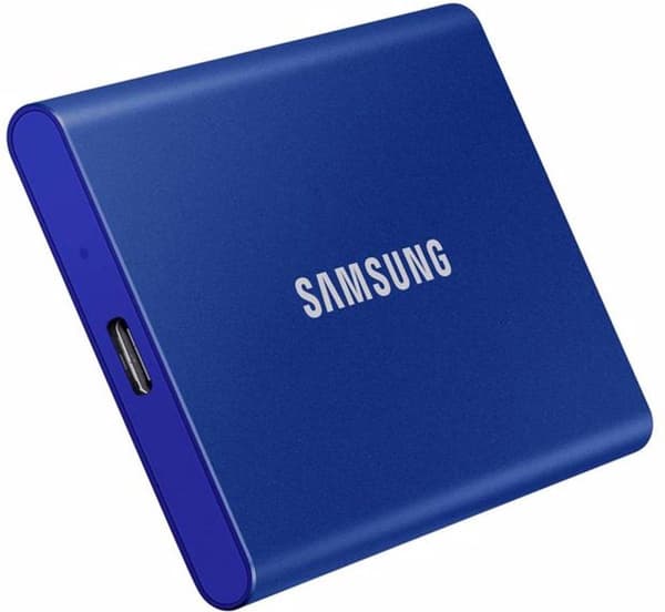 Samsung Portable SSD T7 - 1TB - Blå