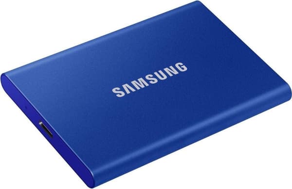 Samsung Portable SSD T7 - 1TB - Blå