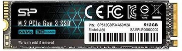 Silicon Power P34A60 M.2 1000 GB PCI Express SLC NVMe